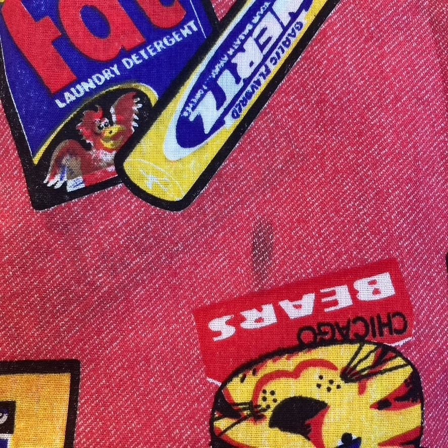 Vintage 70s Tops Wacky Packages Pack Fabric 2nd Series 5 Yds - Image 3