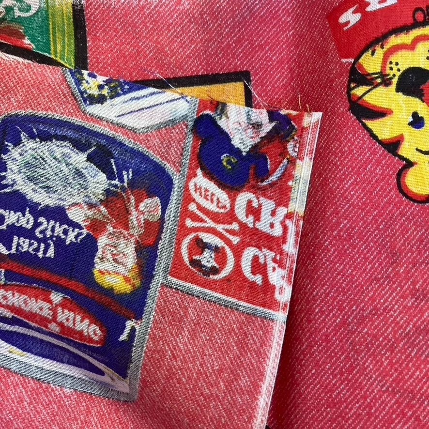 Vintage 70s Tops Wacky Packages Pack Fabric 2nd Series 5 Yds - Image 8