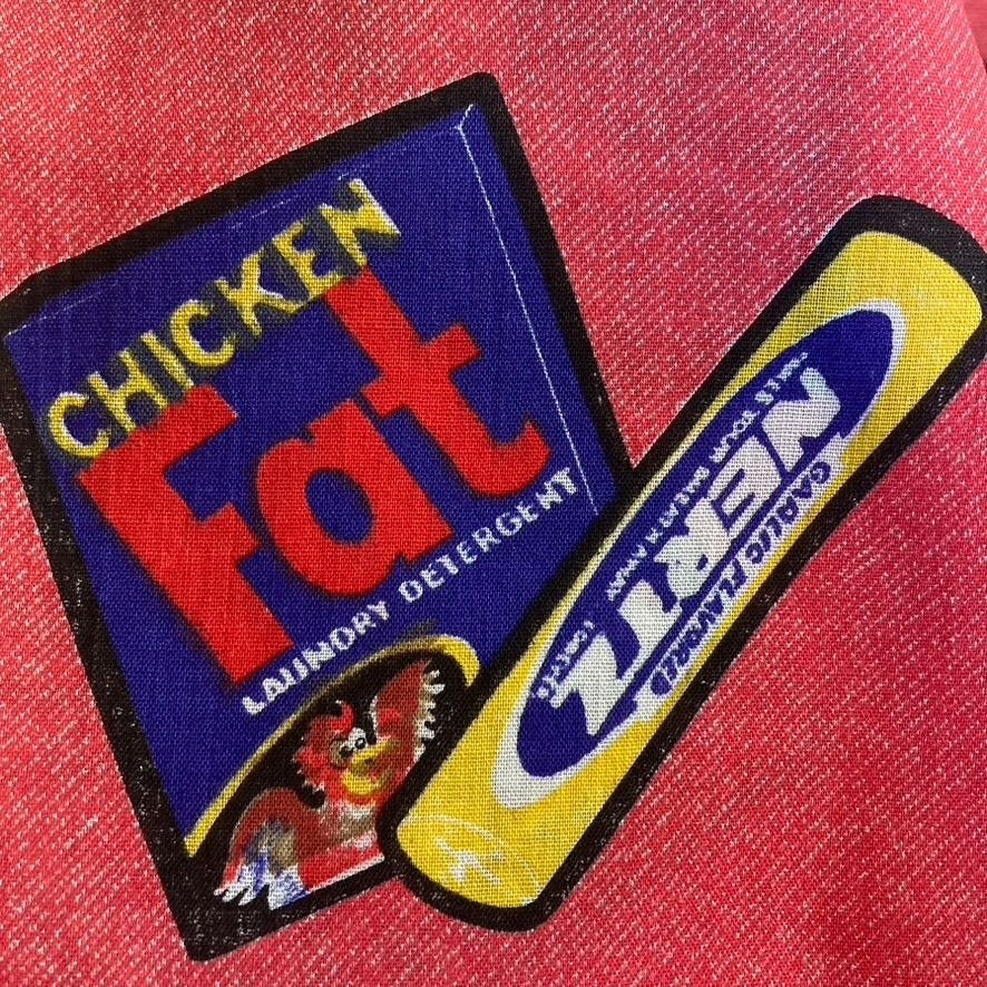 Vintage 70s Tops Wacky Packages Pack Fabric 2nd Series 5 Yds - Image 9
