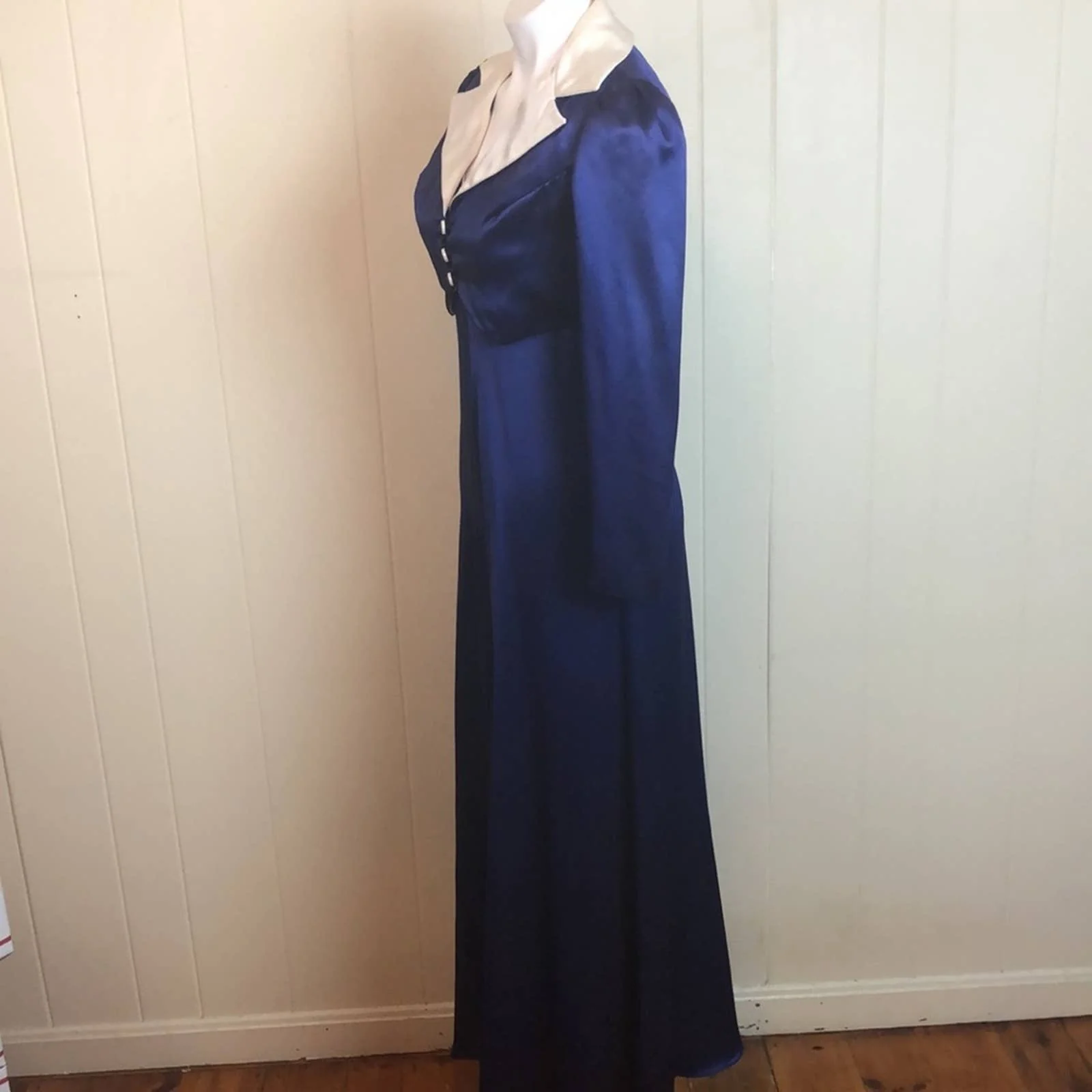 Vintage 70s Ultra Wide Leg 2pc Disco Jumpsuit and Jacket - Image 2