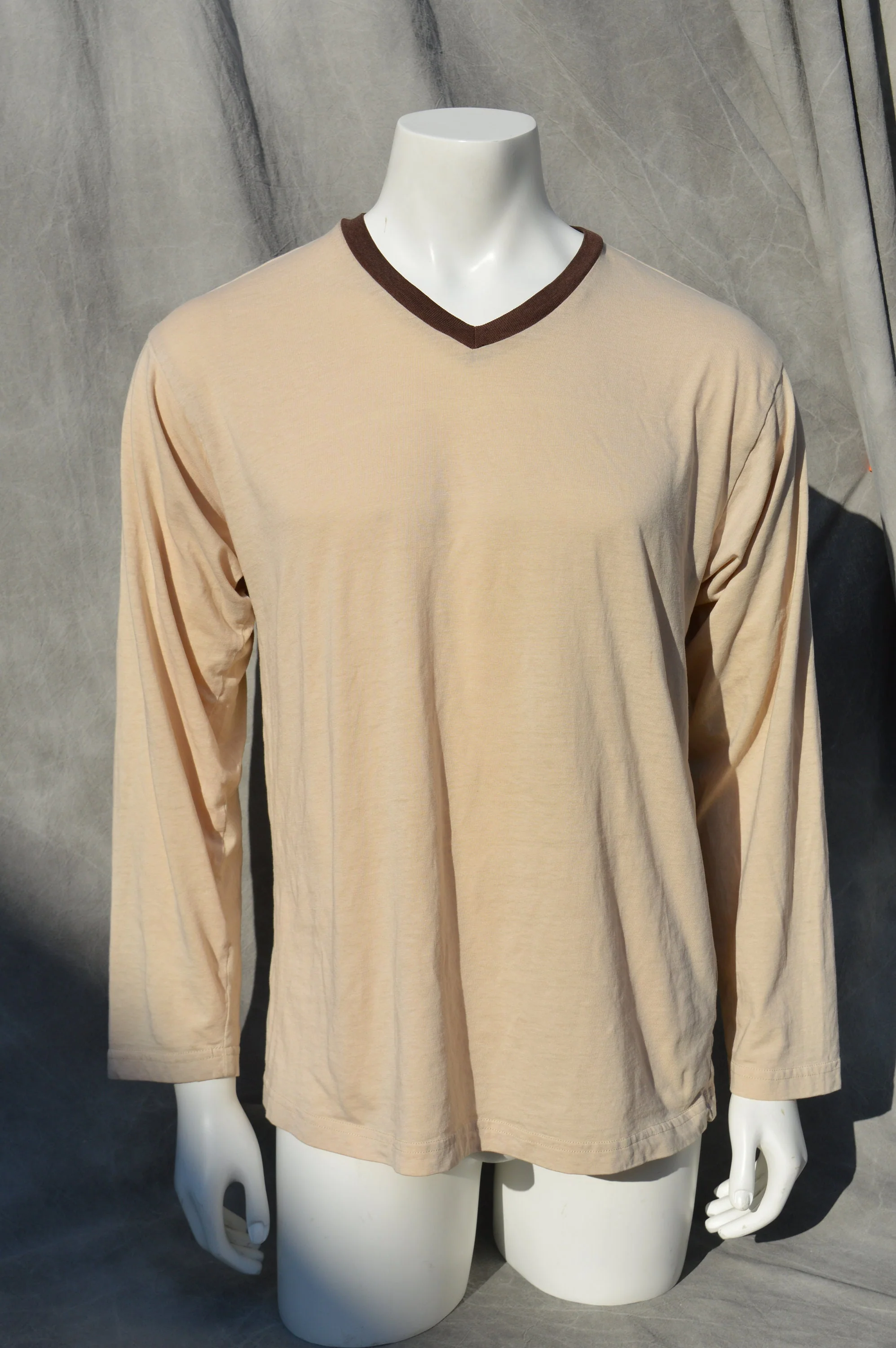 Vintage 70s Ysl Yves Saint Laurent Pour Homme Long Sleeve T-Shirt 50/50 Size Large Unisex by Ysl Yves Saint Laurent - Image 3