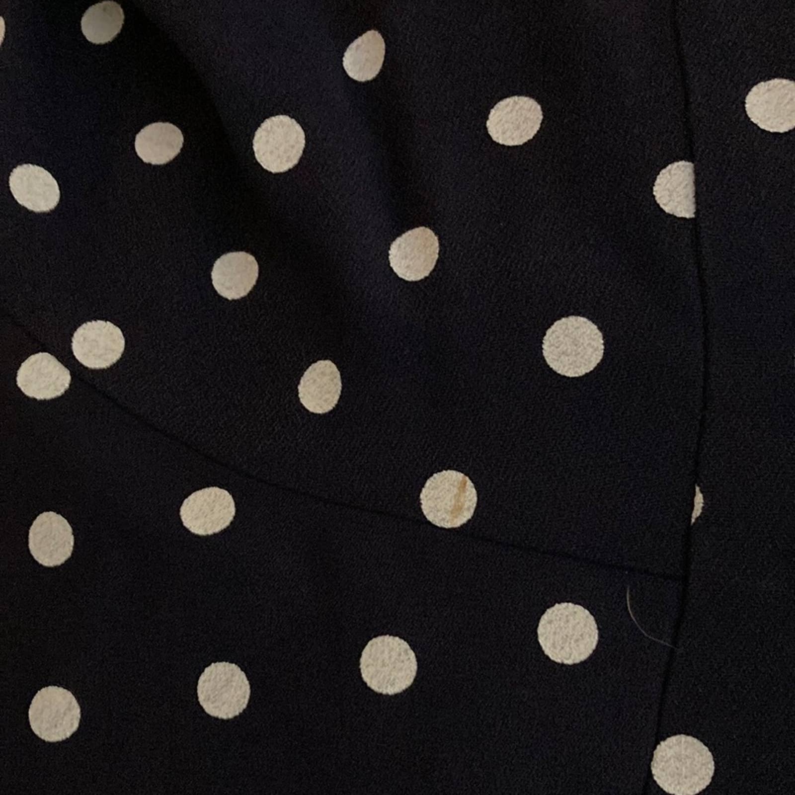 Vintage 80s 90s 2pc Polka Dot Skirt Suit by Lauren Michaels - Image 7