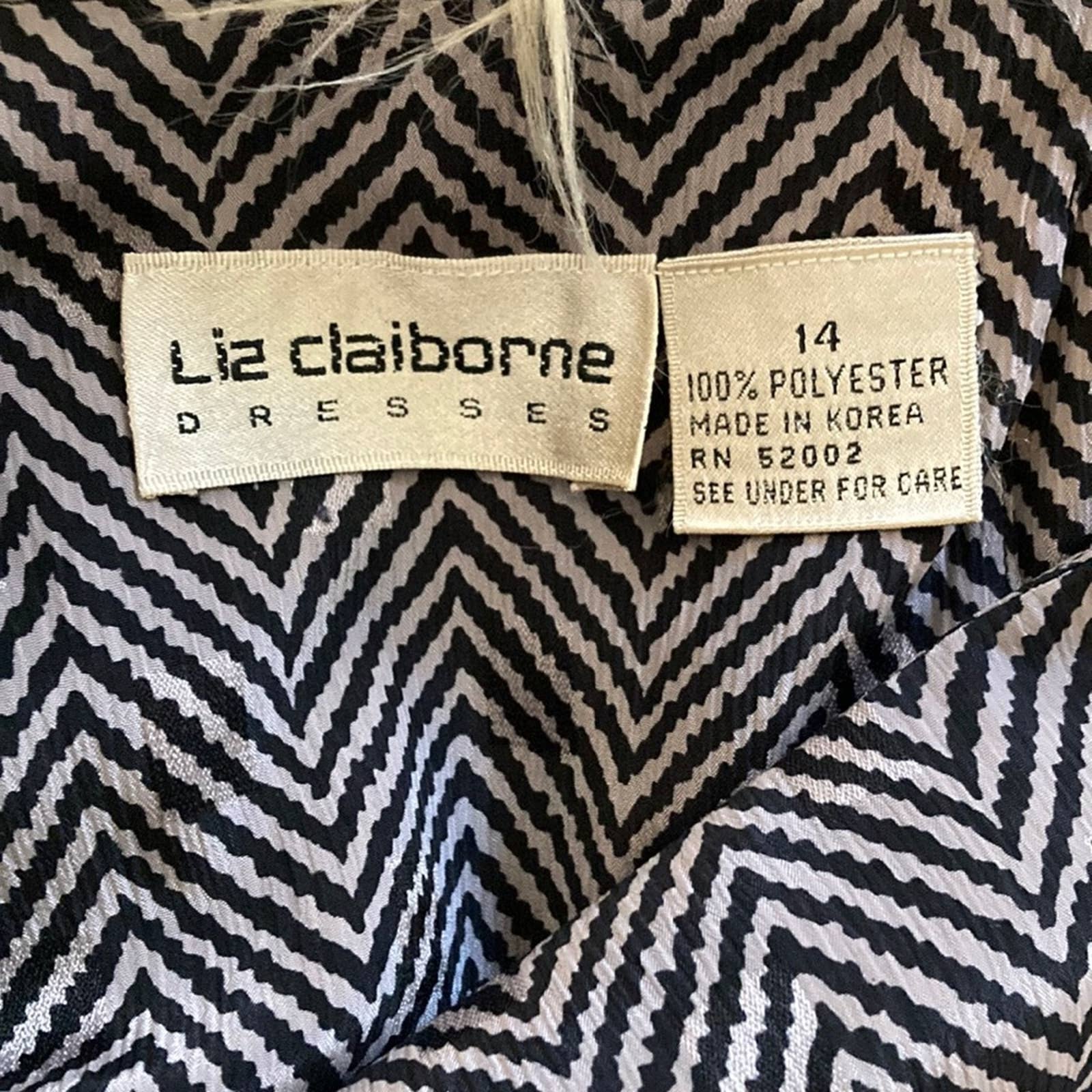 Vintage 80s 90s Boxy Shift Dress 14 Secretary Librarian Teacher Dark Academia by Liz Claiborne - Image 6