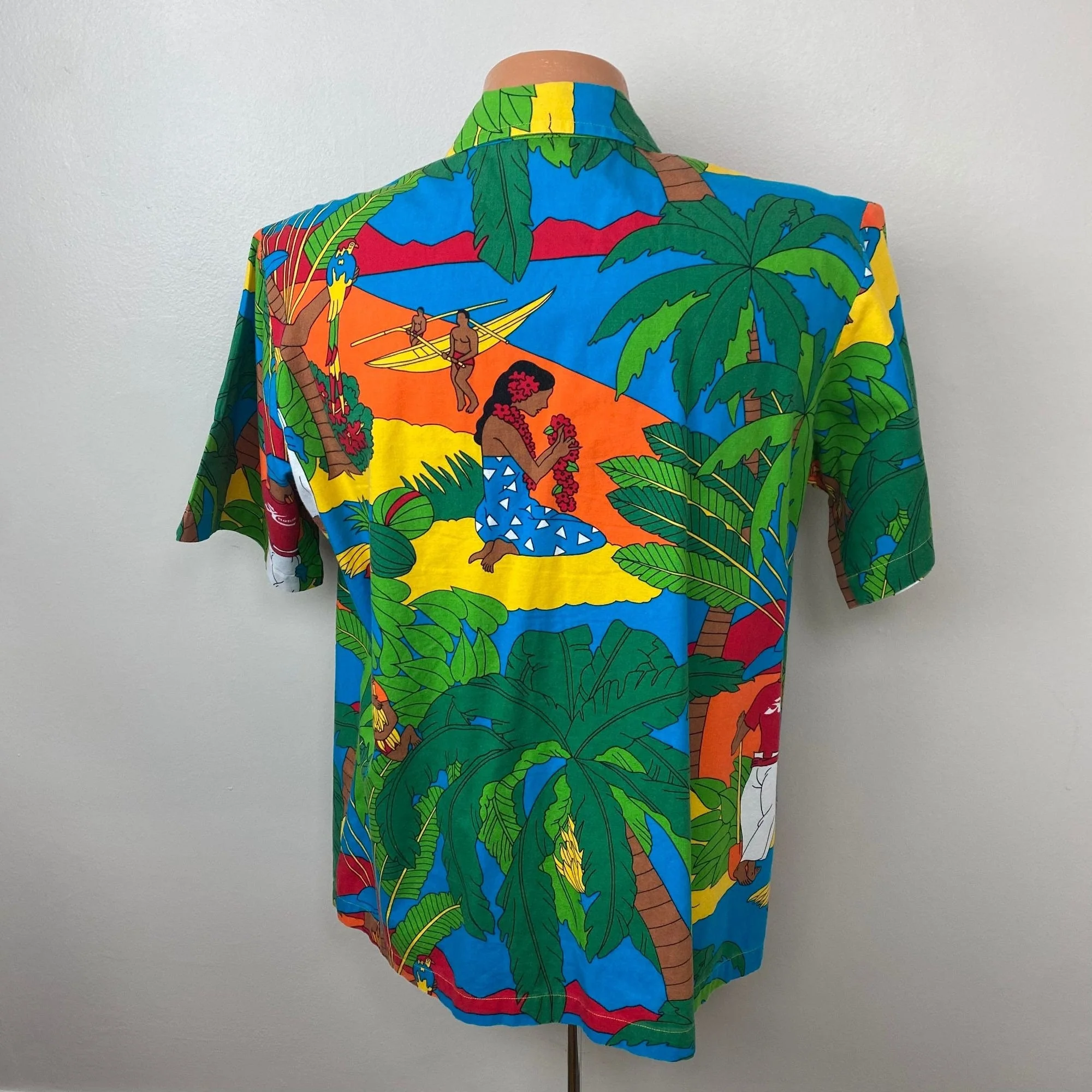 Vintage 80s/90s Hobie Hawaiian Shirt by Hobie - Image 2