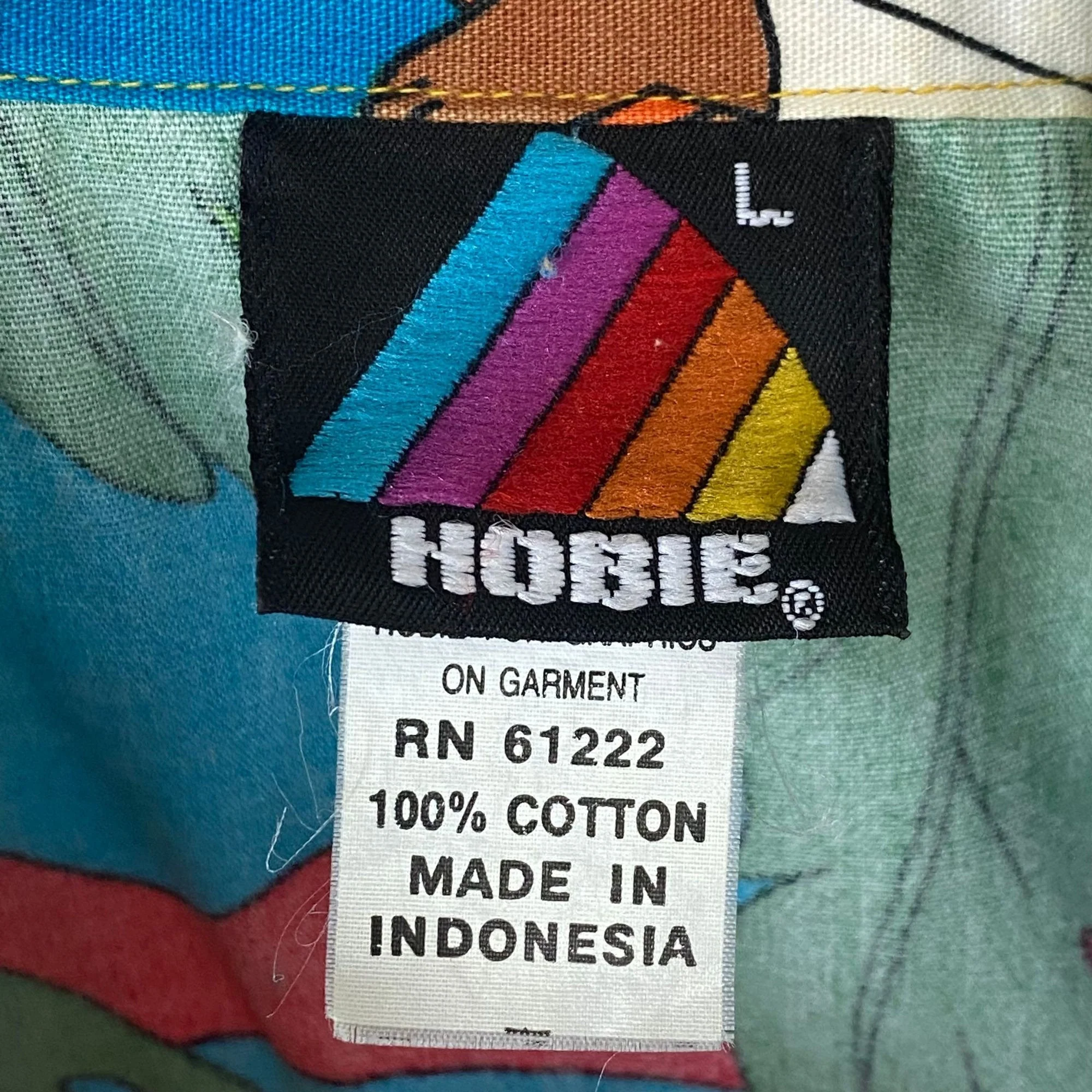 Vintage 80s/90s Hobie Hawaiian Shirt by Hobie - Image 6