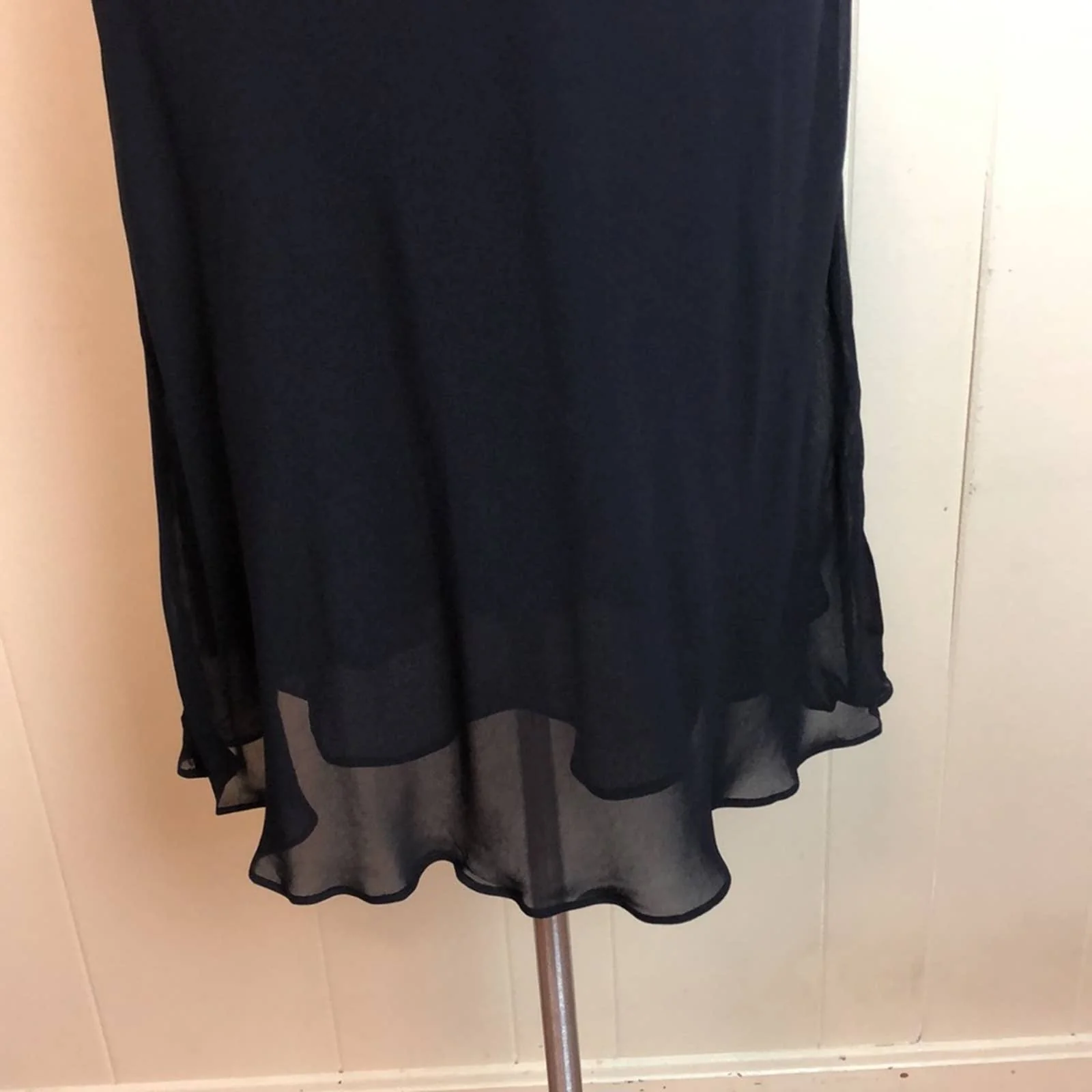 Vintage 80s 90s Minimalist Simple Sheath Dress by Donna Ricco - Image 4
