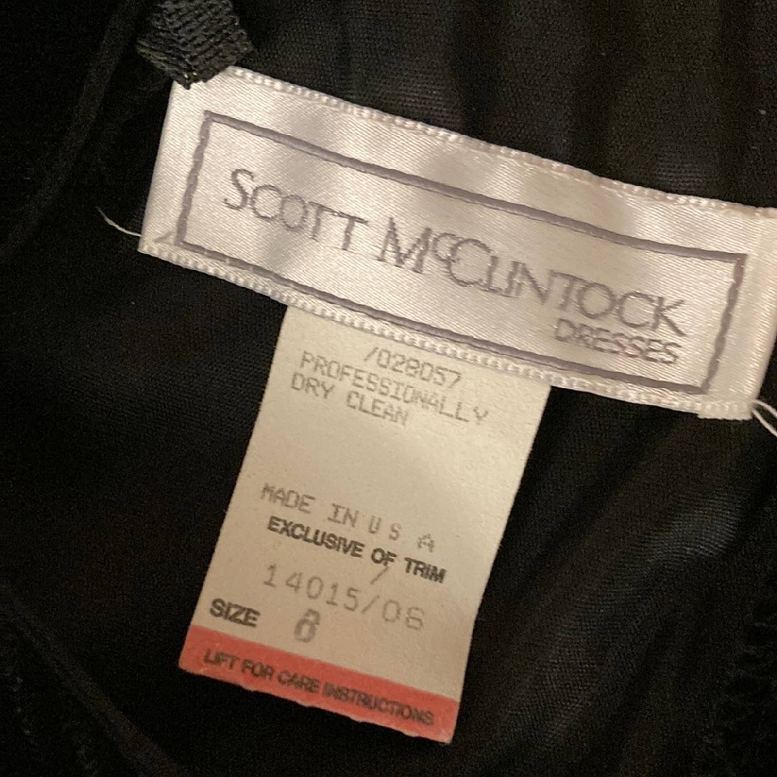 Vintage 80s 90s Scott Mcclintock Velvet Prom Dress by Scott McClintock - Image 6