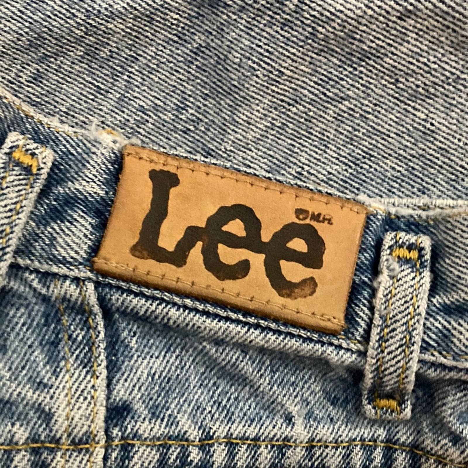 Vintage 80s 90s Ultra High Rise Mom Jeans Xxs 5 Light Wash Saved by The Bell by Lee - Image 5