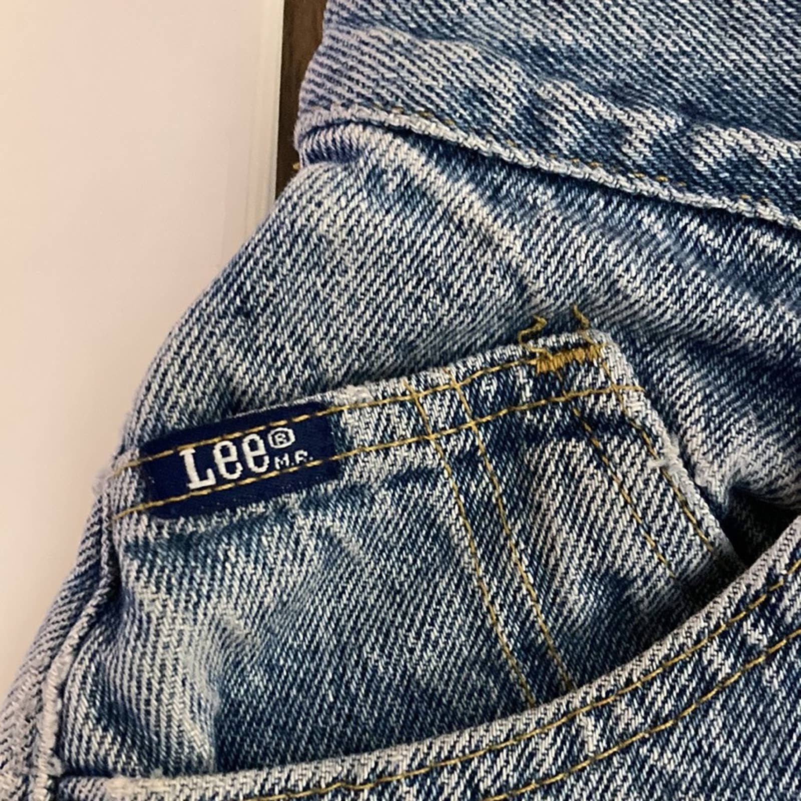 Vintage 80s 90s Ultra High Rise Mom Jeans Xxs 5 Light Wash Saved by The Bell by Lee - Image 6