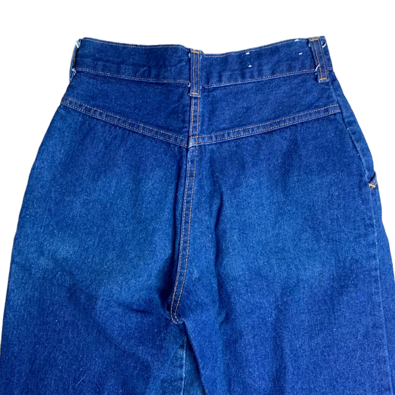 Vintage 80s Avon Denim Mom Jeans Dark Wash High Rise Pleated Pockets Snaps by Avon Fashions - Image 4