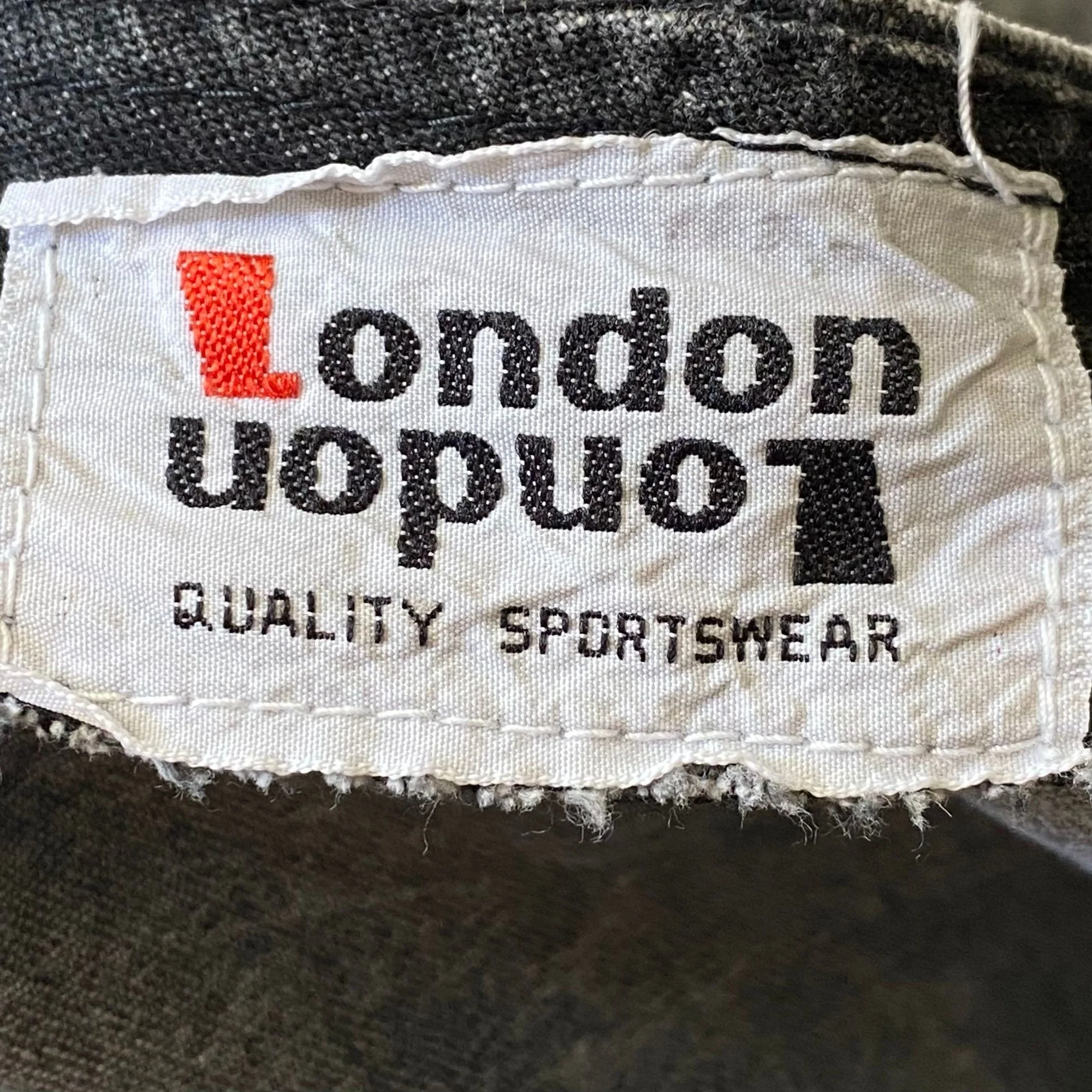 Vintage 80s Black Acid Wash Denim 3 In 1 Convertible Mini Skirt with Zip Off Ruffle London London Size Small - Image 5