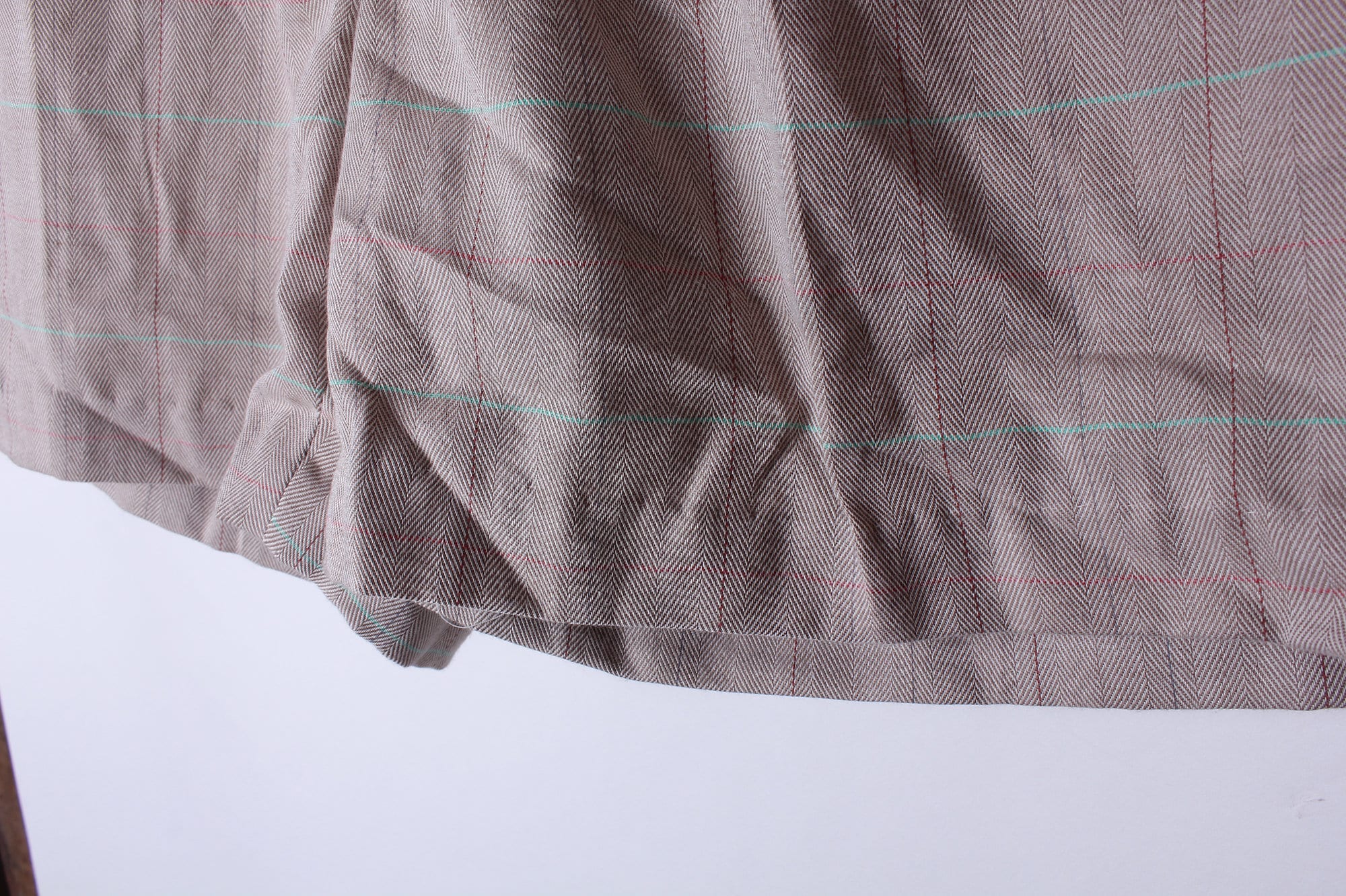 Vintage 80s Era Men's Plaid Short Summer Shorts Preppy Style - Image 5