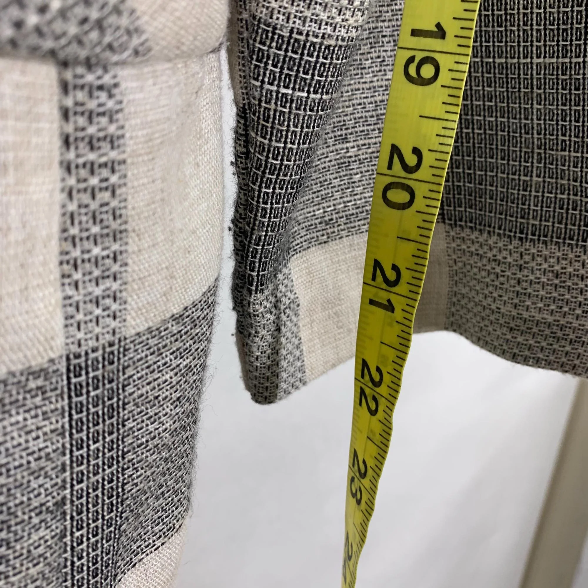 Vintage 80s Gray Big Checkered Blazer Large by Xtrmz - Image 10