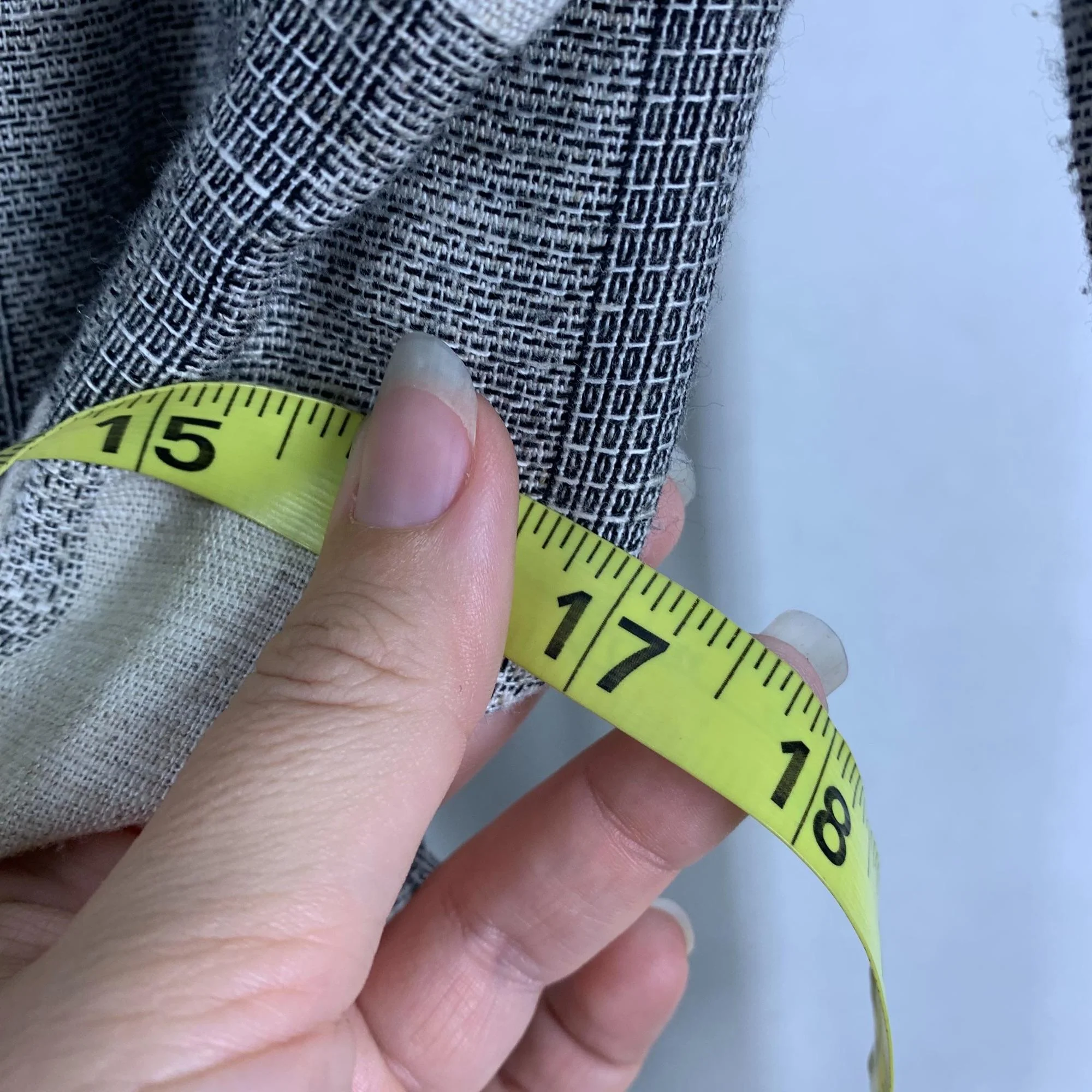 Vintage 80s Gray Big Checkered Blazer Large by Xtrmz - Image 7