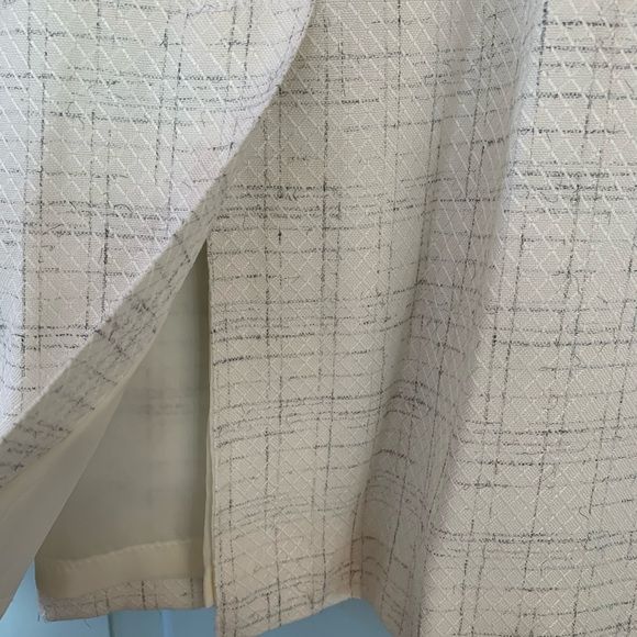 Vintage 80s Haberdasher Piqué Plaid Suit White - Image 6
