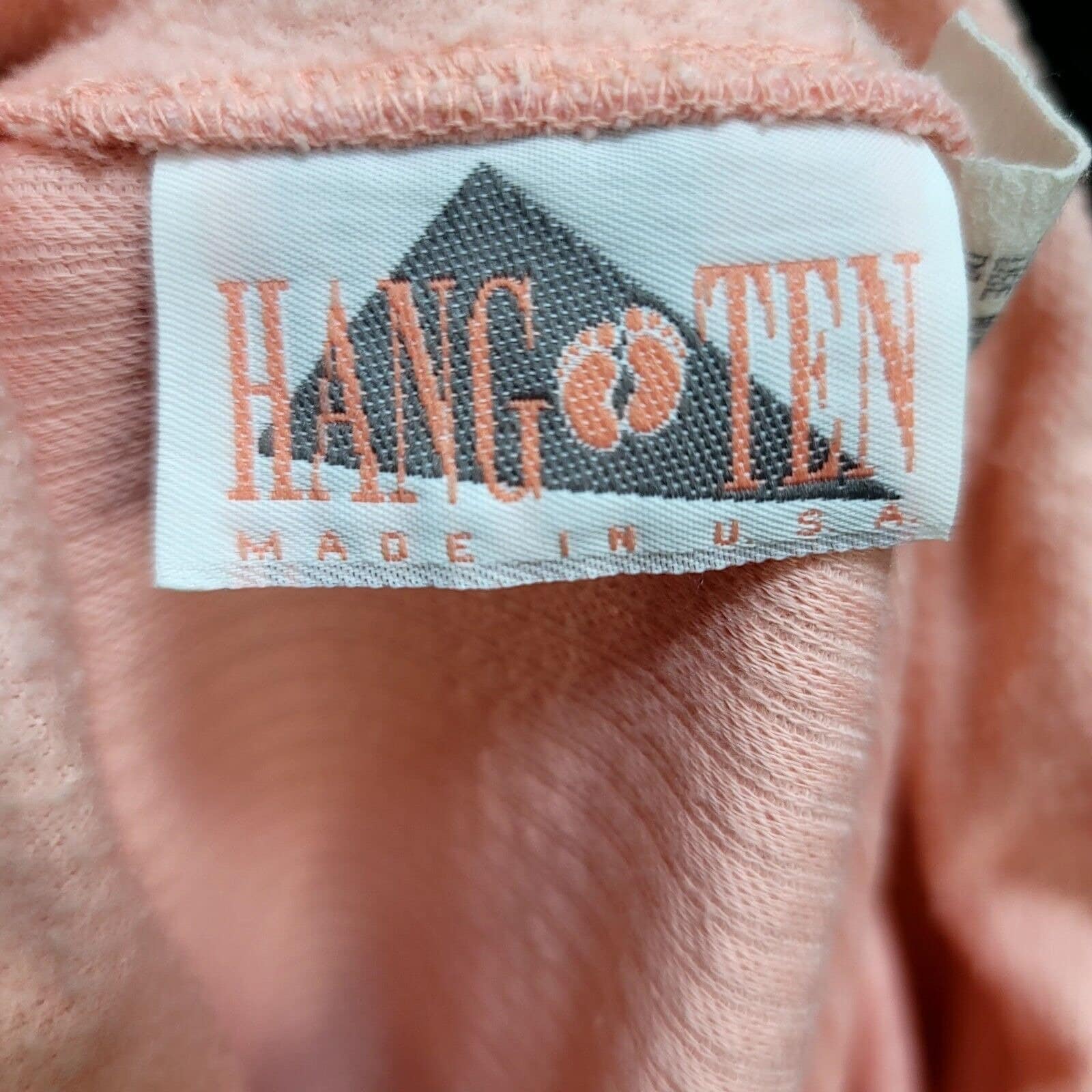 80s Pink Ribbed Dropped Waist Sweatshirt Dress By Hang Ten - Image 7