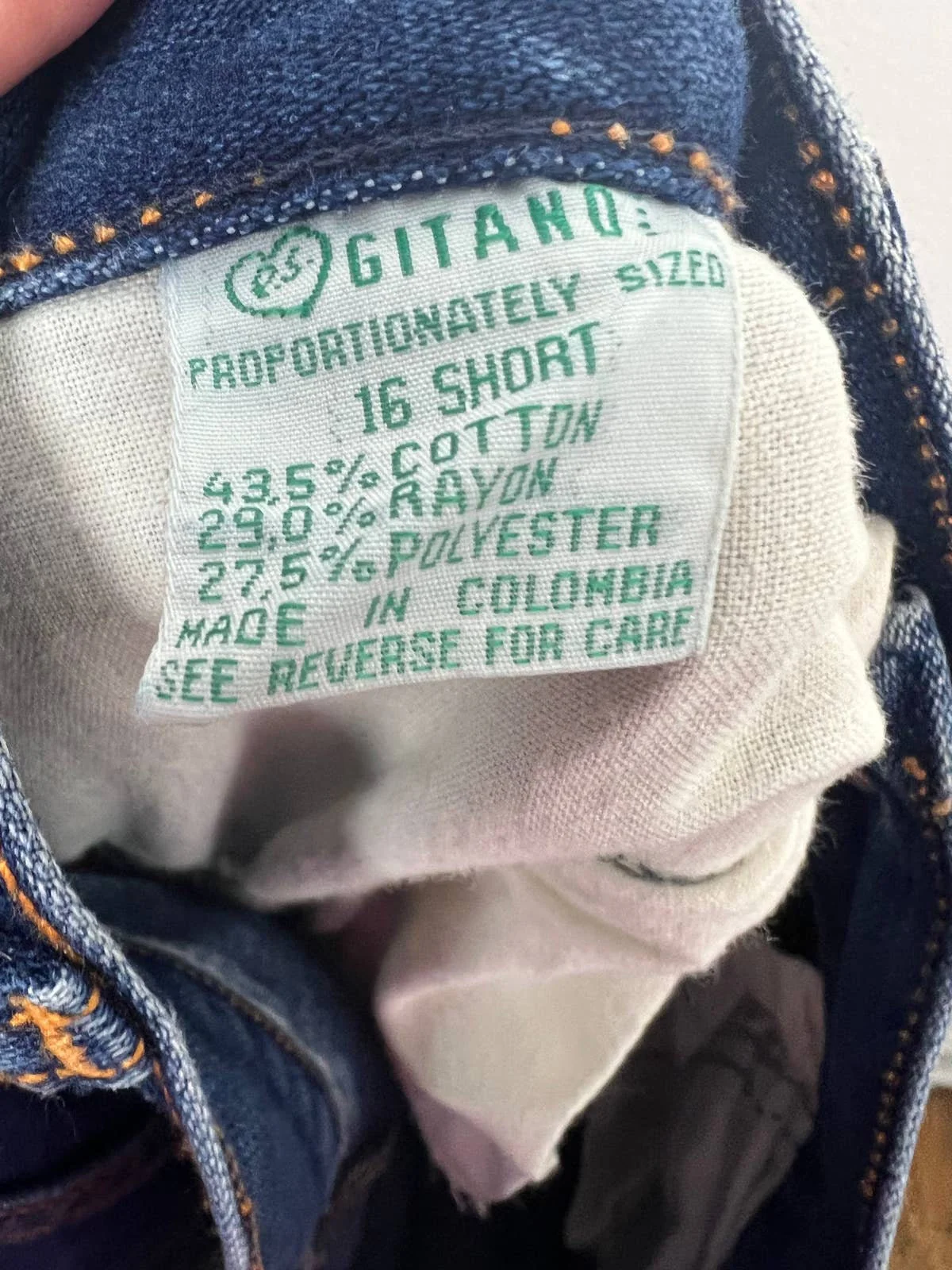 Vintage 80s High Rise Jeanes Front Seam Ankle Length Mom Tapered by Gitano - Image 10