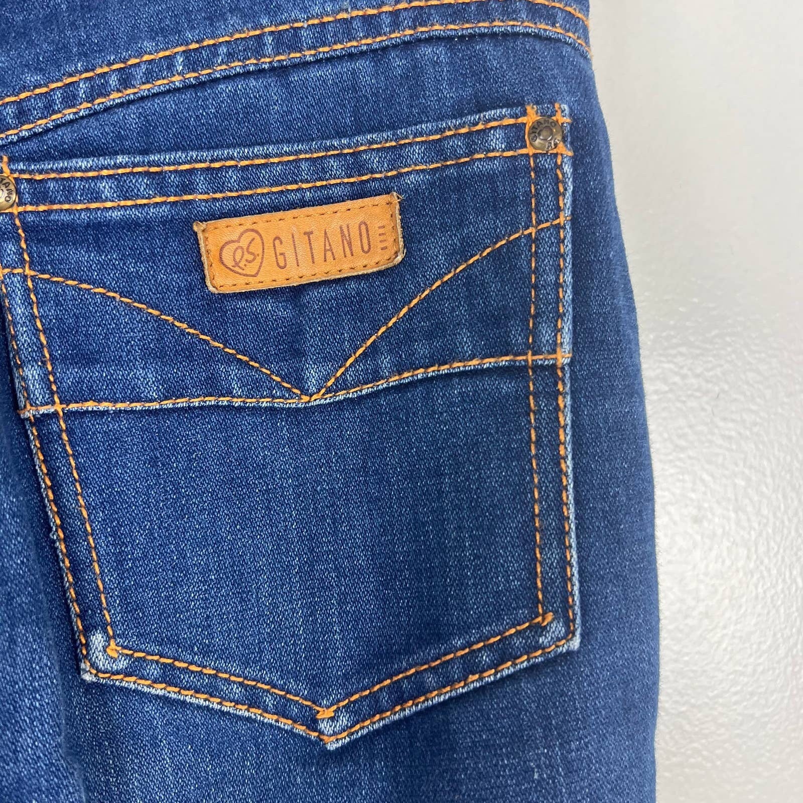 Vintage 80s High Rise Jeanes Front Seam Ankle Length Mom Tapered by Gitano - Image 4