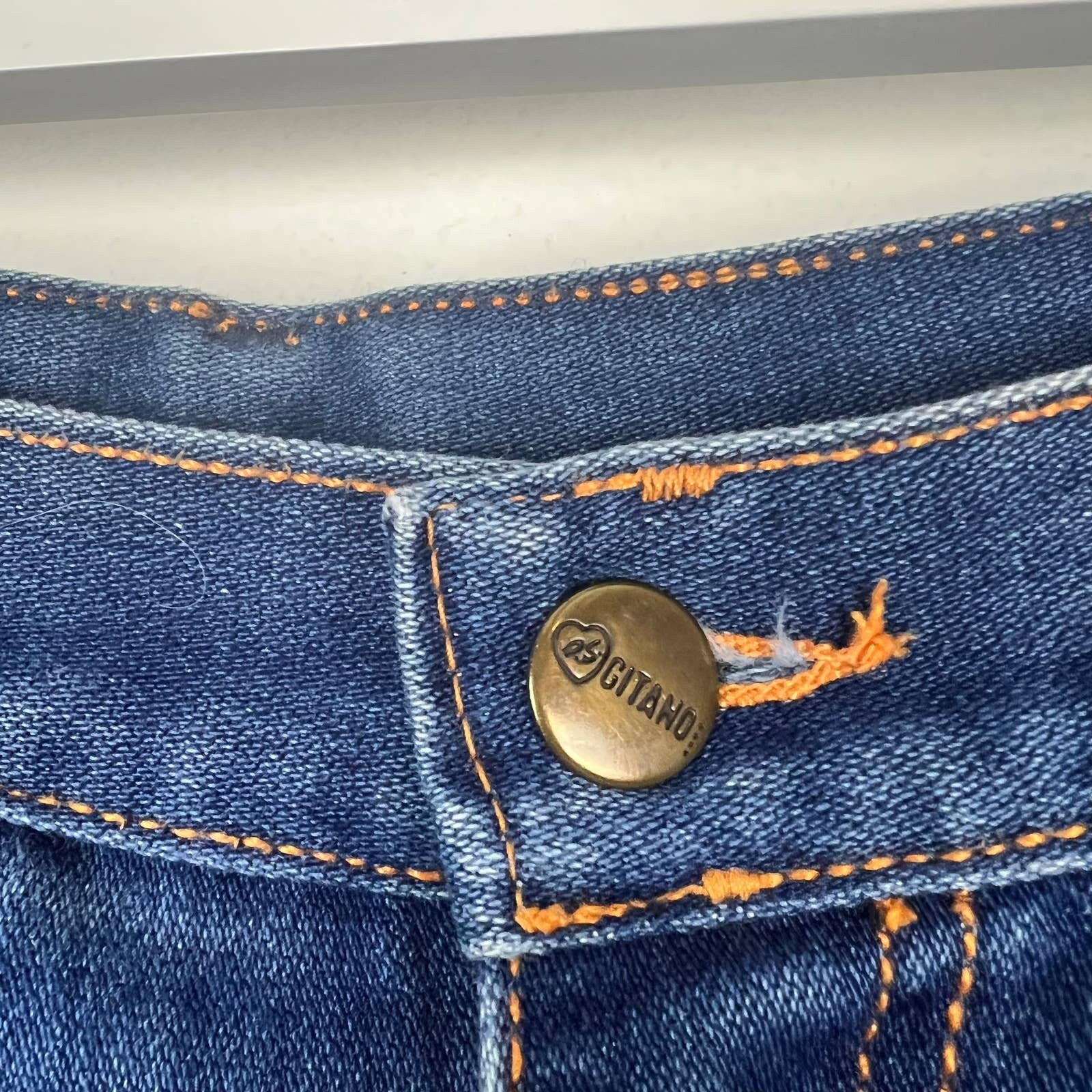 Vintage 80s High Rise Jeanes Front Seam Ankle Length Mom Tapered by Gitano - Image 7