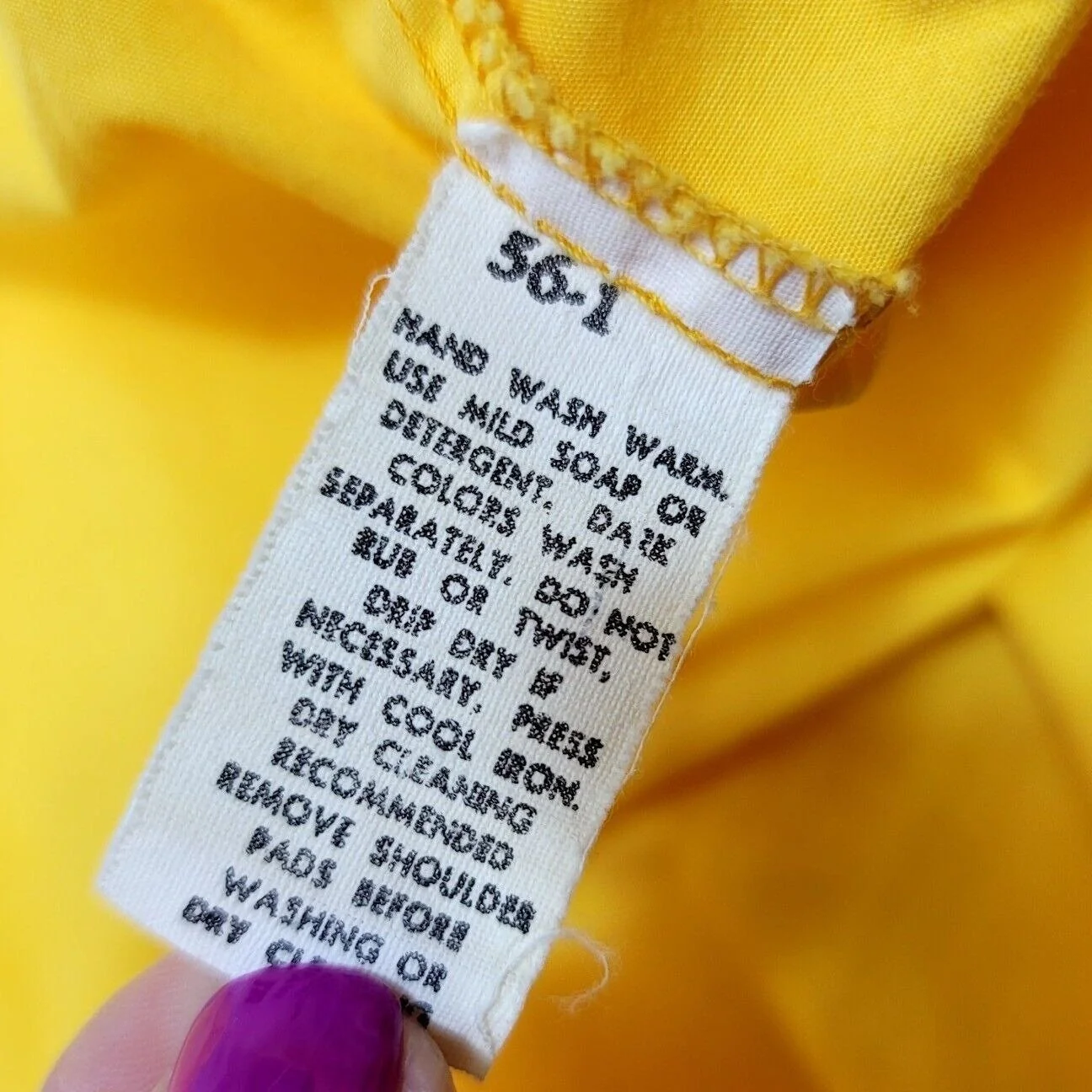 80s Yellow Tunic Button Up Shirt Tail Dress By Norma Kamali - Image 10