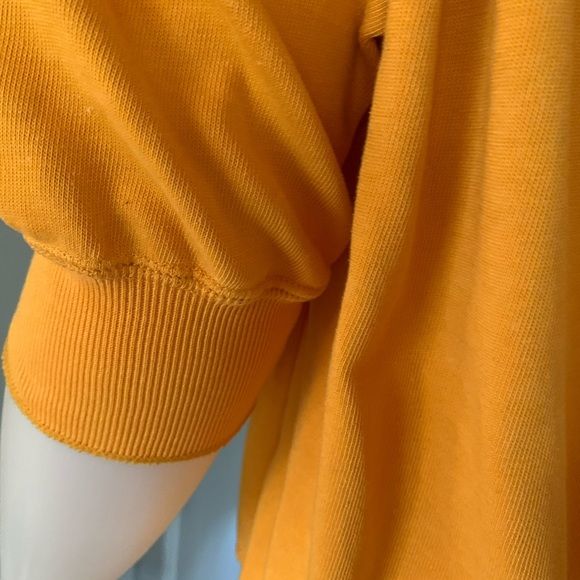 Vintage 80s Oversized Top a Benedetto Pocket Tee Mustard by A. Benedetto - Image 6