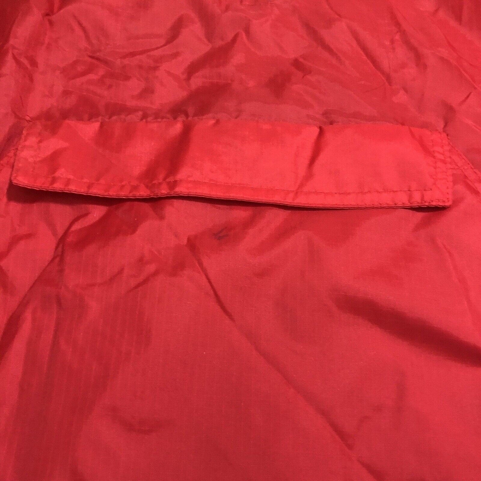 Vintage 80s Rain Poncho Jacket Deadstock Nwt Pontiac Nylon Xl Hooded Windbreaker by BTR - Image 4