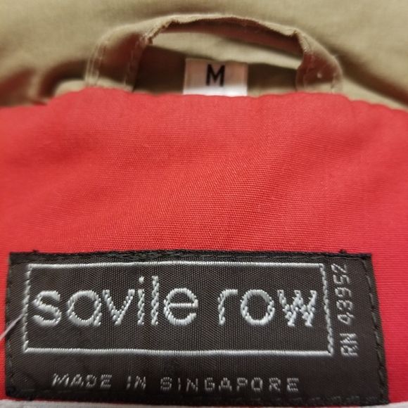 Vintage 80s Retro Grunge Sportsman Khaki Cotton Bomber Jacket Men's Medium by Savile Row - Image 6
