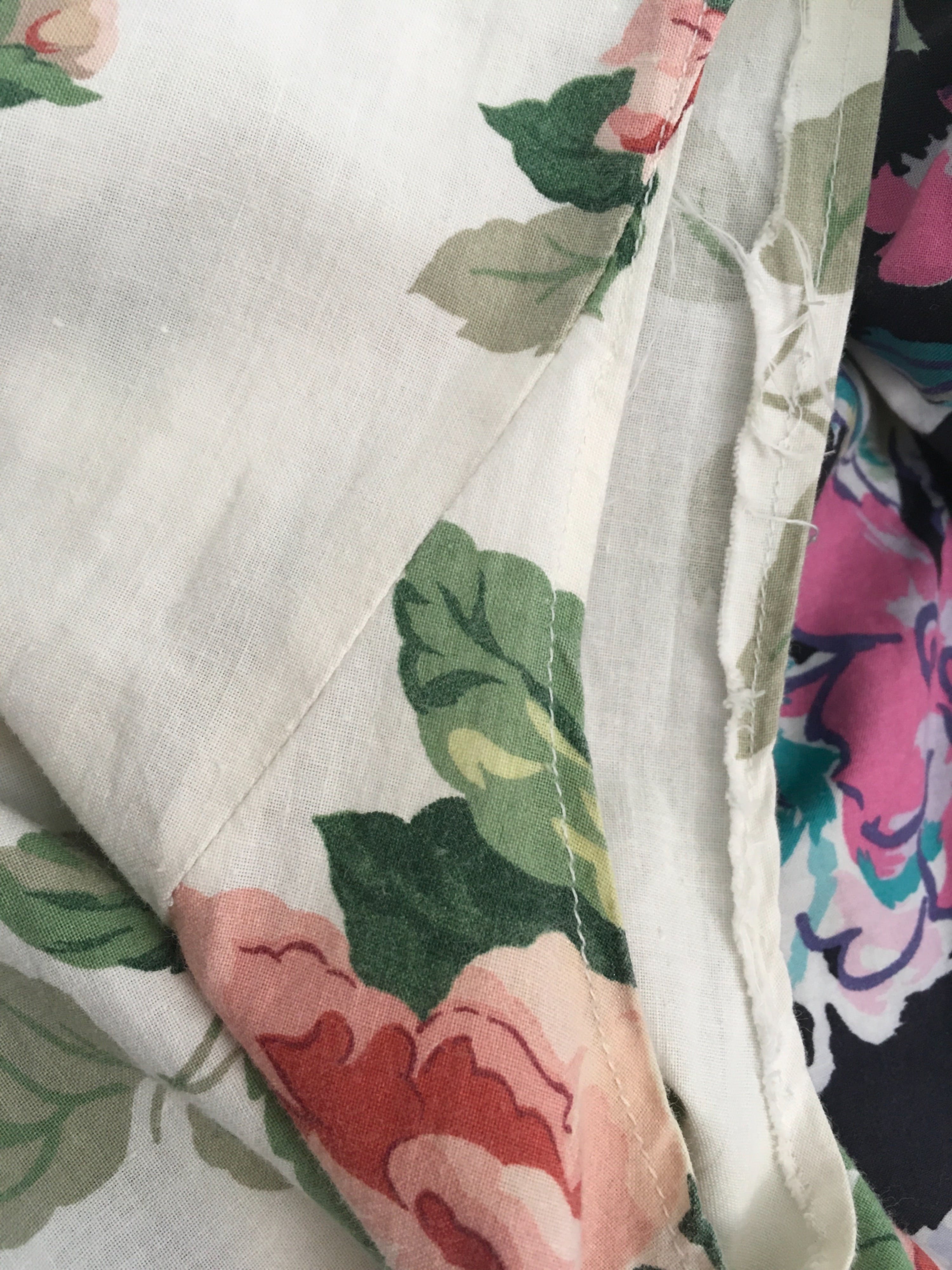 80's Sleeveless Rose Print Sundress by Carol Anderson - Image 8