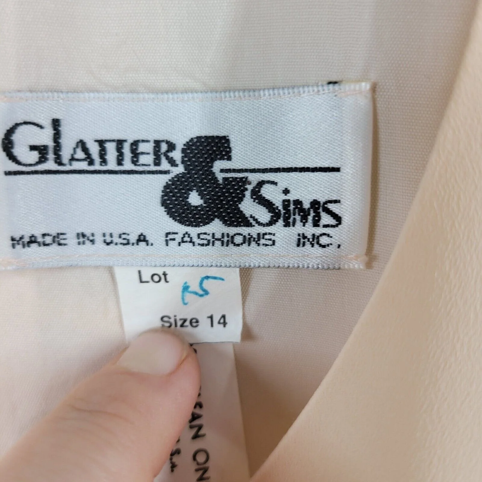 Vintage 80s Size 14 Midi Dress Layered Chiffon Sexy Old Hollywood Classic Flowy by Glatter & Sims - Image 6
