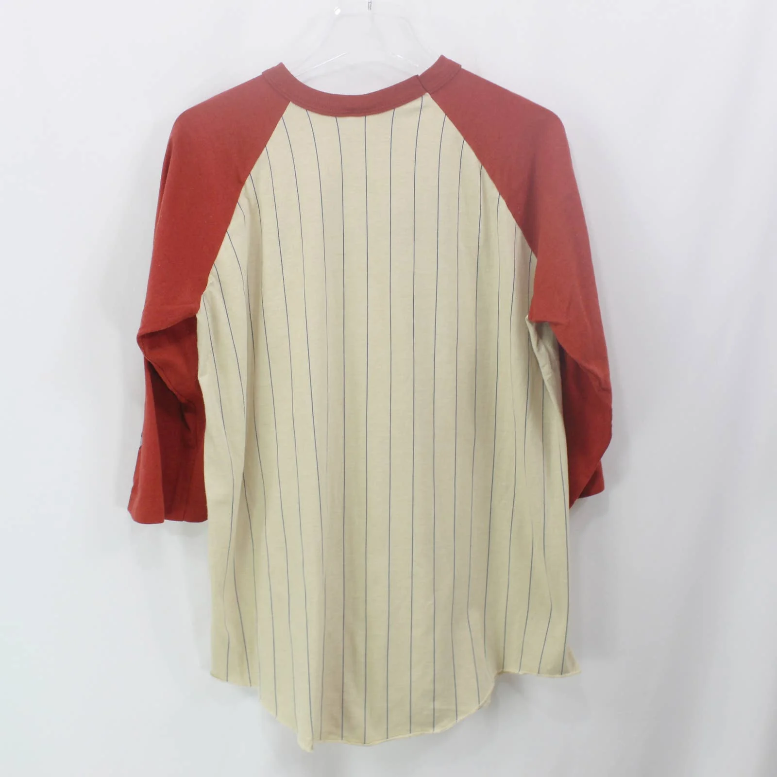 Vintage 80s Striped Baseball T-Shirt by Stony Creek - Image 2