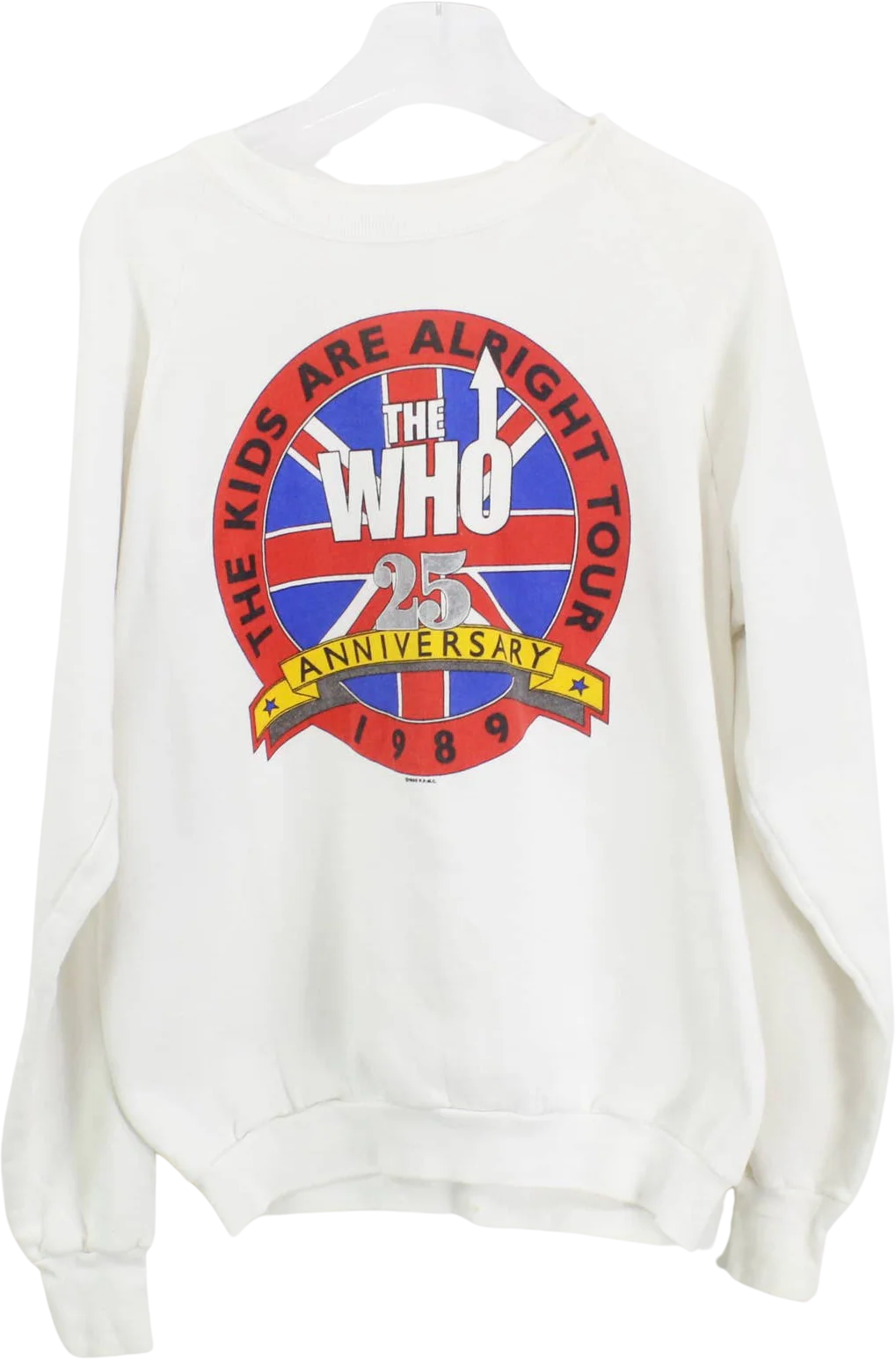 Vintage 80s The Who Band Sweatshirt Pullover by Fruit of the Loom