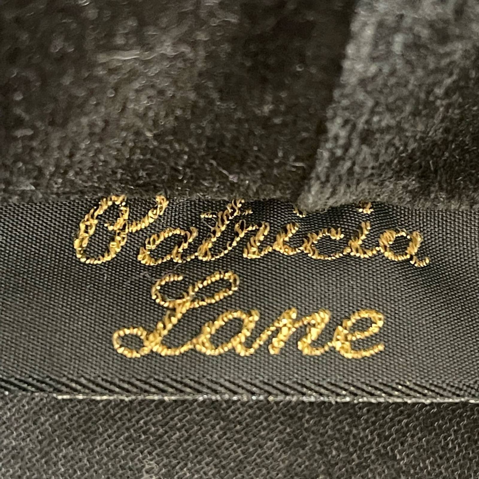 Vintage 80s Velvet Robe Black/cream Ruffle Wrap Loungewear Gothic Pin Up Girl by Patricia Lane - Image 7