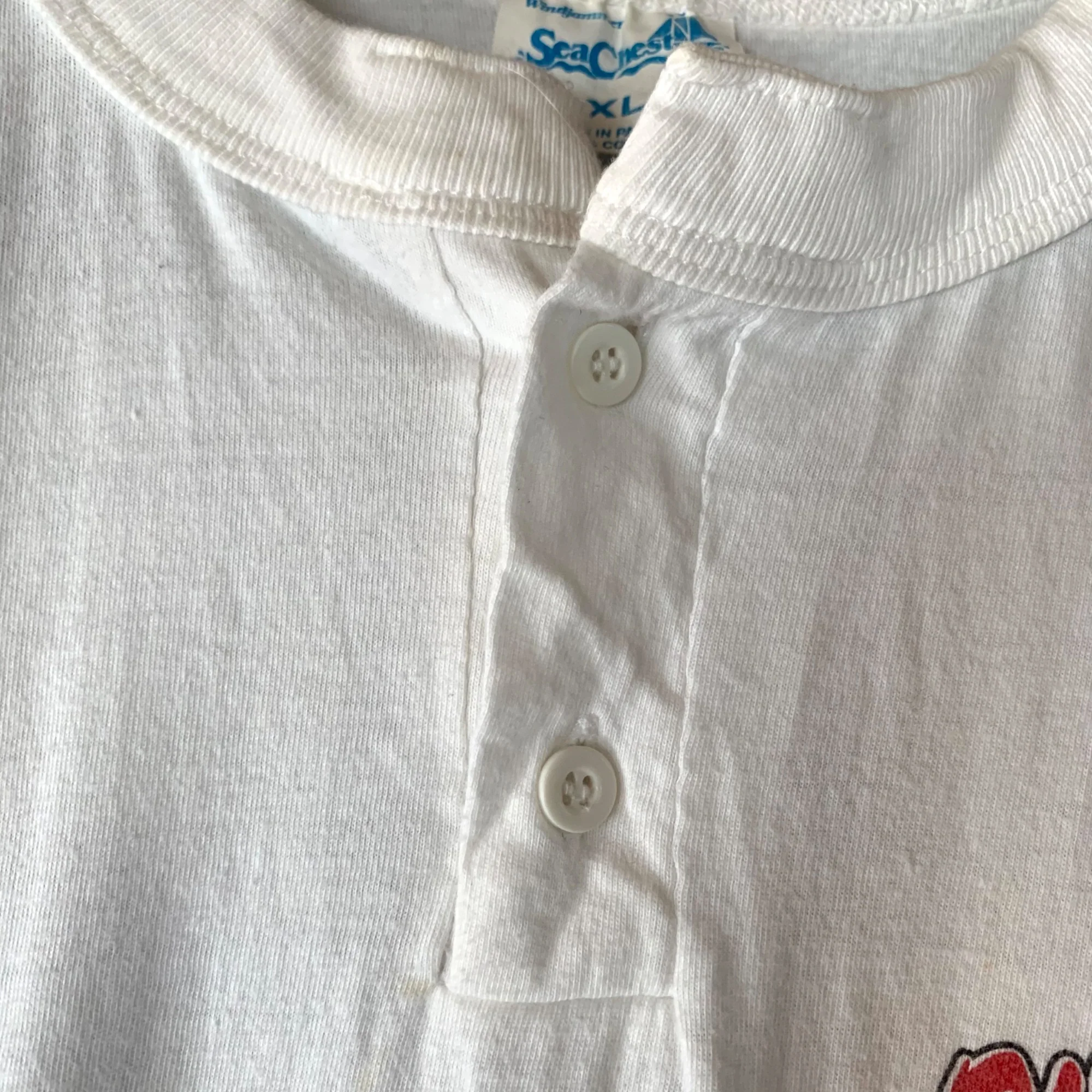 Vintage 80s Windjammer Barefoot Cruise Graphic Tee Xl Single Stitch Sea Chest by Sea Chest - Image 4