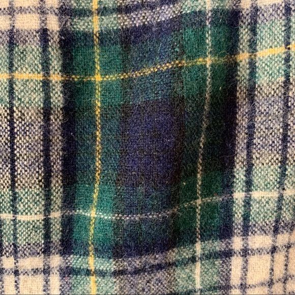 Vintage 80s Wool Shirt Washable Plaid Large by Eastern Mountain Sports - Image 10