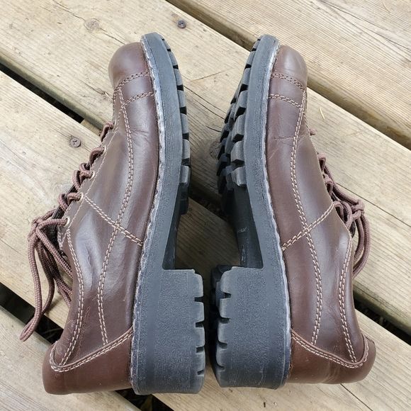 Vintage 90s 00s Bratz Lower East Side Chunky Block Heel Creeper Oxford Sneakers by LOWER EAST SIDE - Image 4