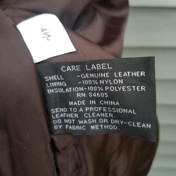 Vintage 90s 00s Burk's Bay Brown Suede Leather Insulated Bomber Jacket Men's by Burk's Bay - Image 10