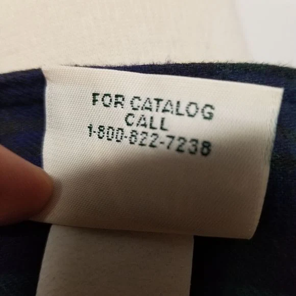 Vintage 90s 00s Dark Watch Plaid Cotton Flannel Homeschool Mom Jumper Dress Sm by Faith Mountain Company - Image 10