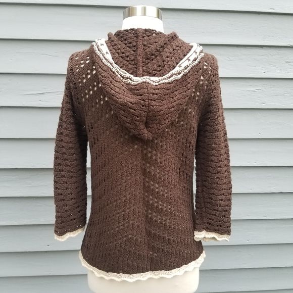 Vintage 90s 00s Eddie Bauer Knit Sweatshirt Medium by Eddie Bauer - Image 2