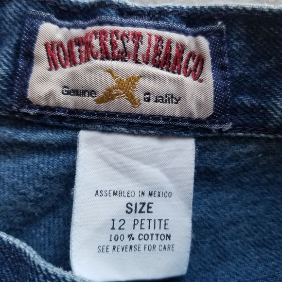 Vintage 90s 00s High Rise Waisted Mom Jeans 29" Waist by Northcrest Jean Co - Image 6
