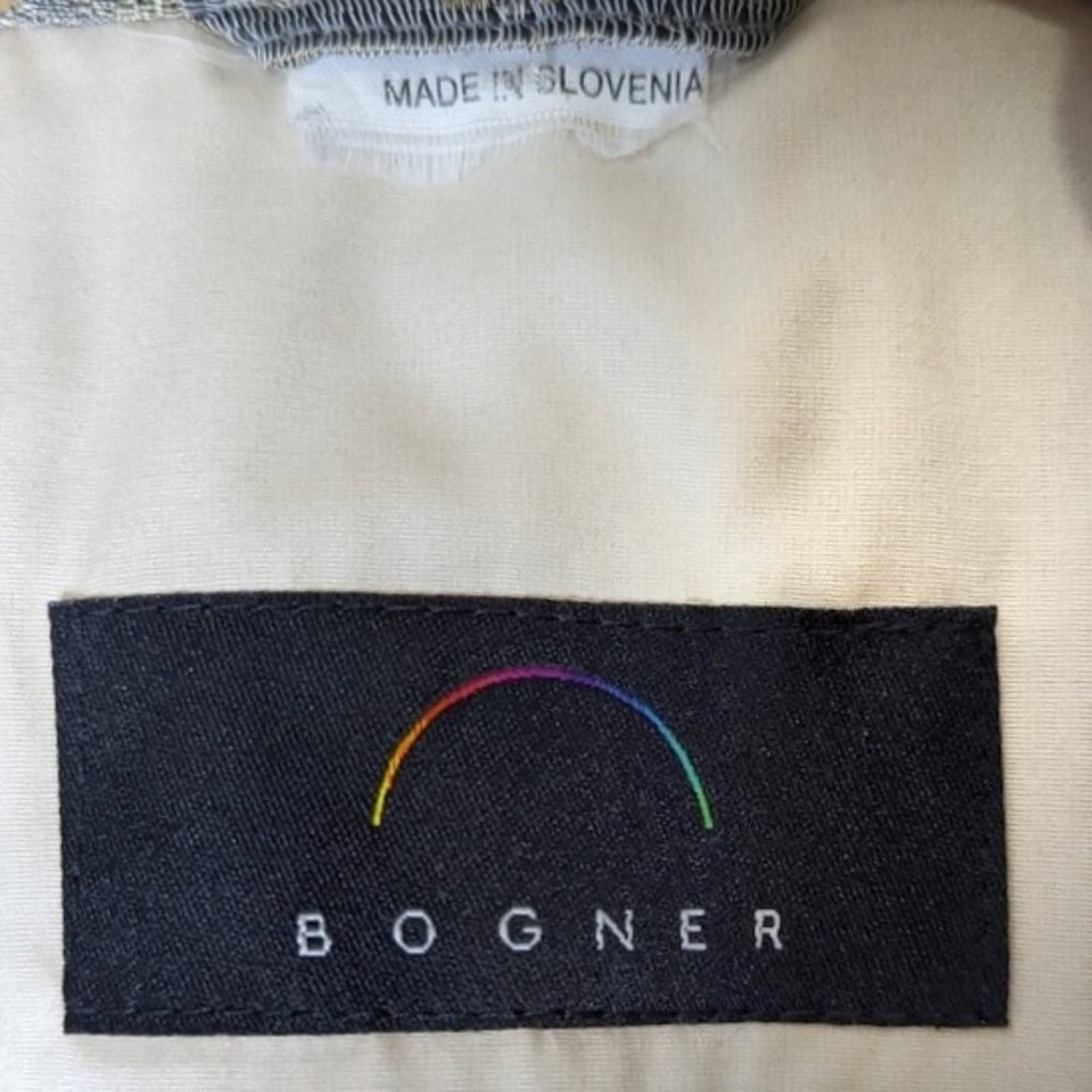 Vintage 90s 00s Lulrex Metallic Sun Print Ski Jacket by Bogner - Image 4