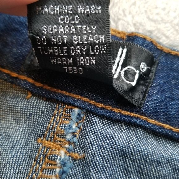 Vintage 90s 00s Rafaella High Waisted Blue Denim Jean Maxi Skirt by Rafaella - Image 10