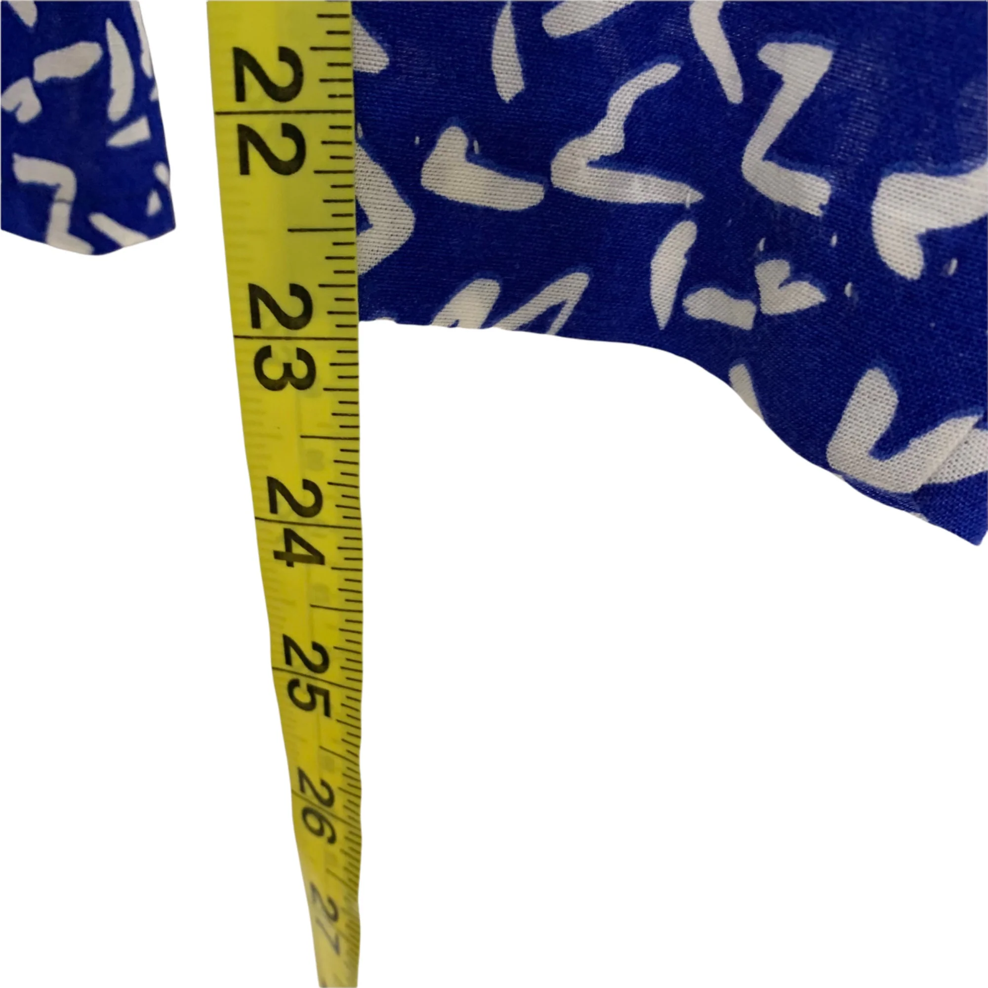 Vintage 90s Abstract Print Tapered Waist Top Size 3 by Jenna Ashley - Image 11