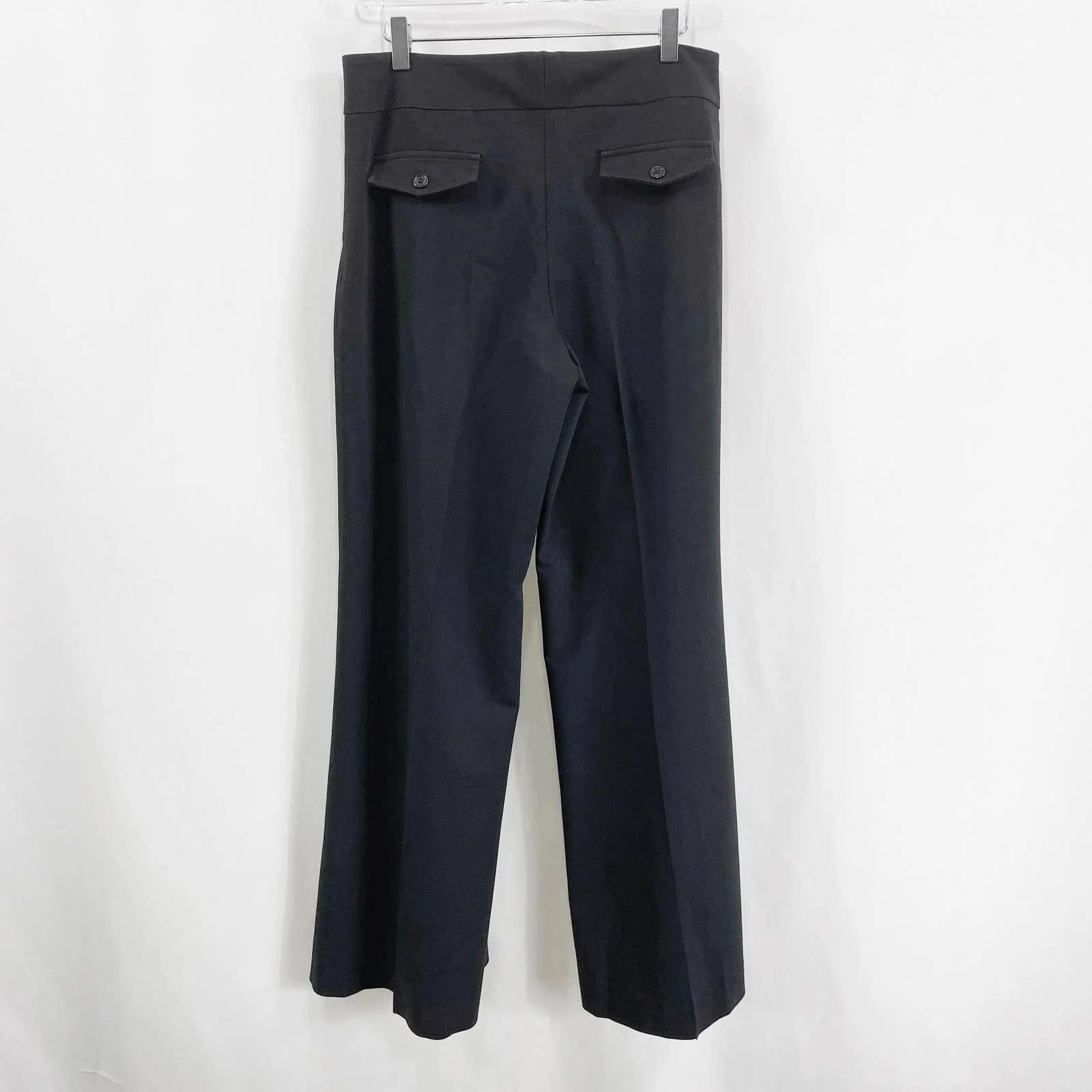 Vintage 90s Black Deadstock Dress Pant Trouser Slacks by Cache - Image 2