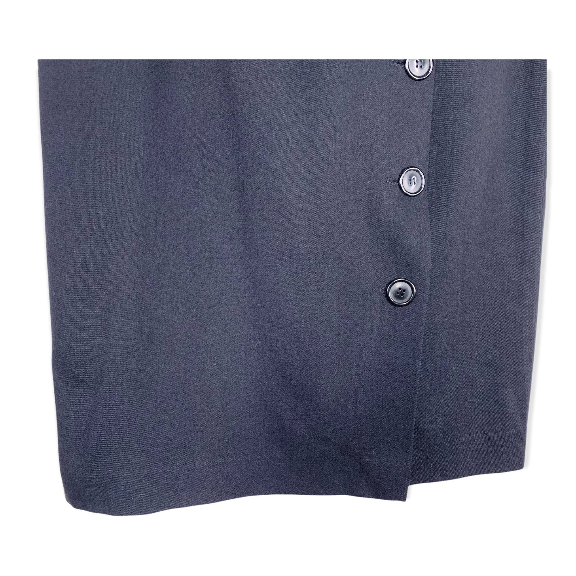 Vintage 90s Black Wool Blend Pencil Skirt Medium by The Limited - Image 4