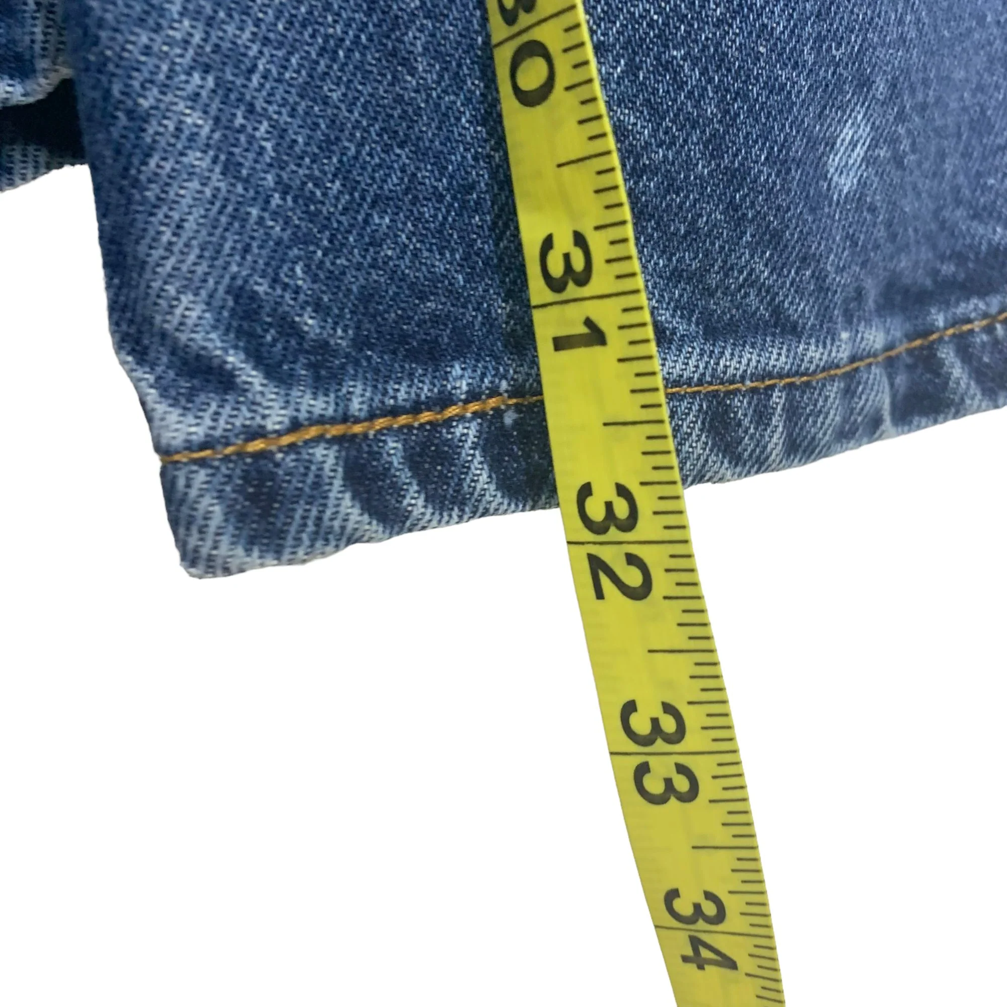 Vintage 90s Blue Boot Cut 517 Jeans Size 7 - Image 9