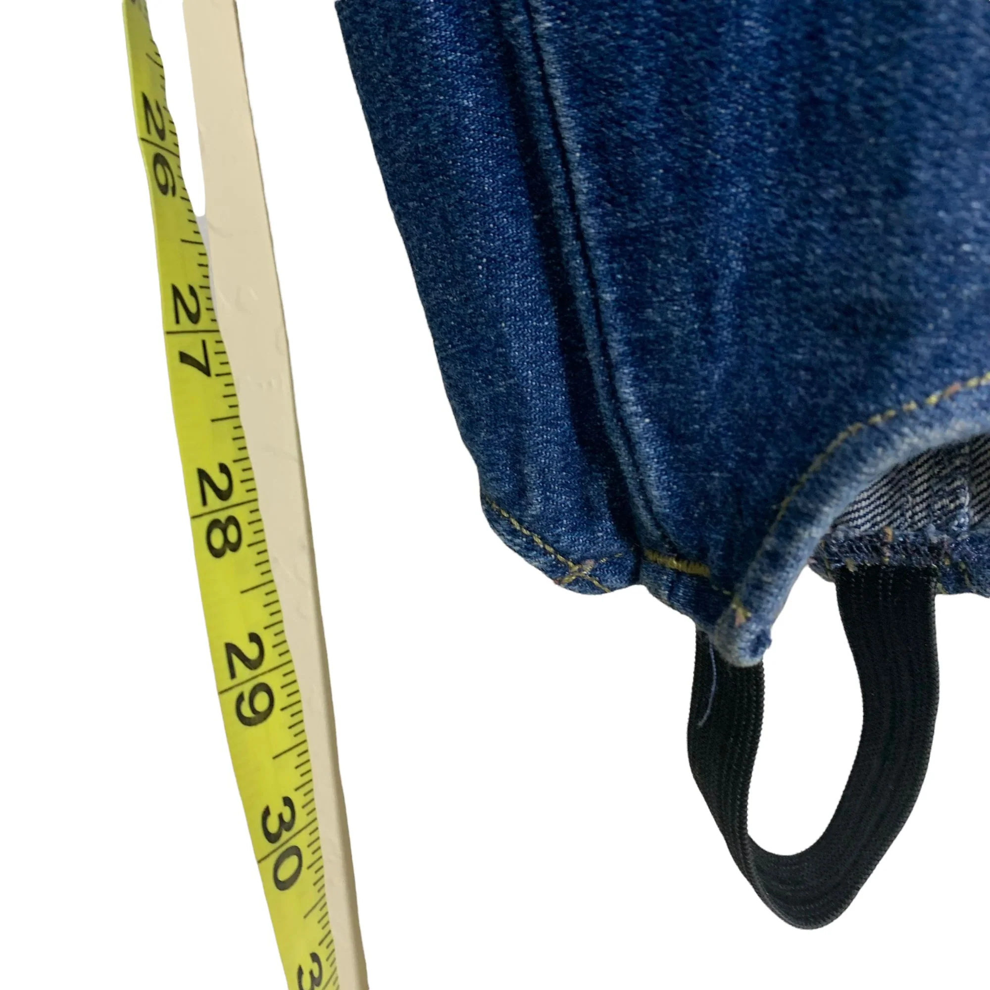 Vintage 90s Blue Denim Stirrup High Rise Pants Size 4 by LizWear - Image 14