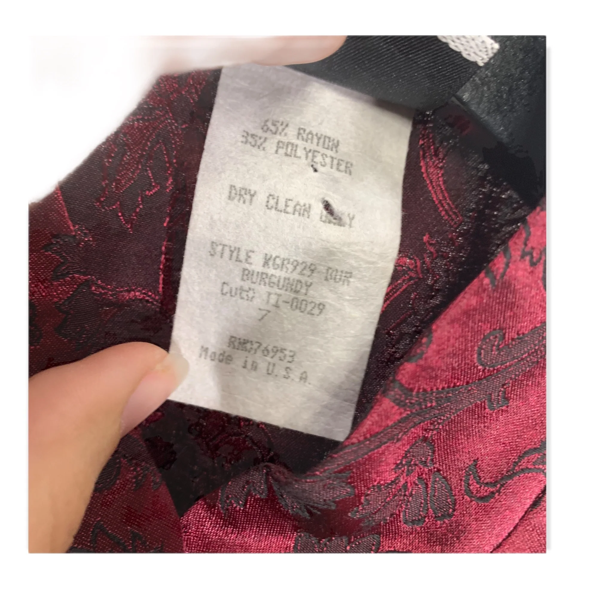 Vintage 90s Cheongsam Satin Full Length Dress Medium by Knapp Studio - Image 12