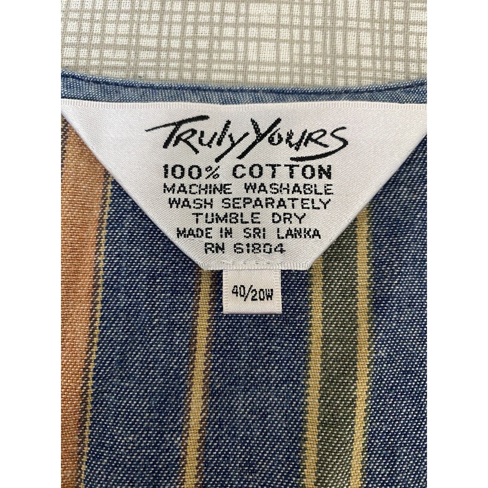 Vintage 90s Denim Romper Dress Sleeveless by Truly Yours - Image 5