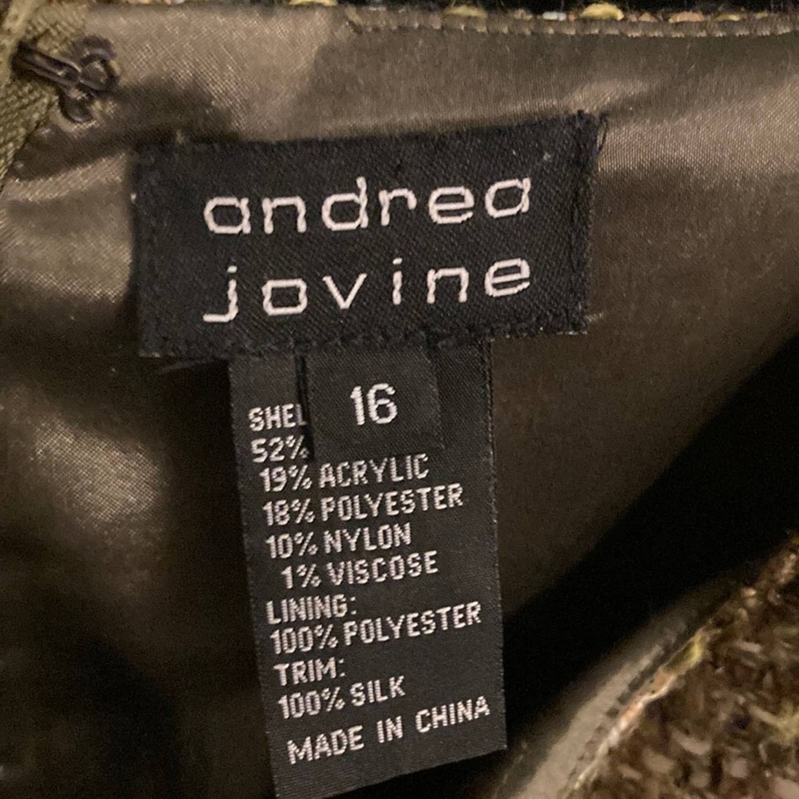 Vintage 90s Fit and Flare Grunge Tank Dress by Andrea Jovine - Image 5