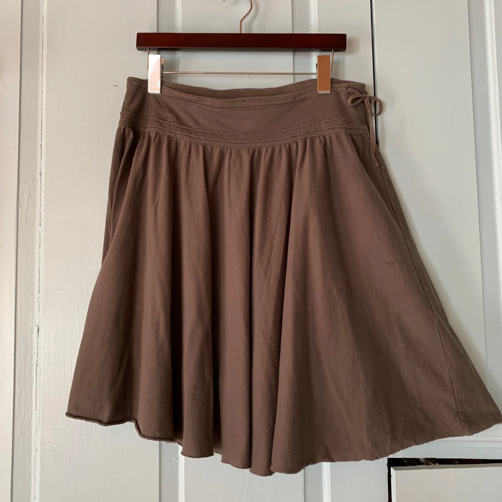 Vintage 90s Fitch Low Rise T-Shirt Skirt Beach Athleisure 00s by Abercrombie & Fitch - Image 10